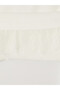 White Lace Detailed Soft Touch Women's Sweatshirt - 8