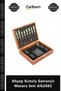 # Chess Gift Set: Stainless Steel Chess Set with Stylish Design and Luxury Wooden Box