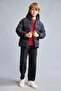 Water Windproof Inflatable Hooded Quilted Coat Boy's H0192A826Au - 2