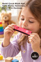 3 Pieces Wooden Harmonica – Colorful Children's Musical Instrument, Wooden Harmonica, Harmonica, Educational Rhythm Toy