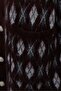 Double Pocket Patterned Buttoned Soft Knitwear Cardigan - Burgundy - 8