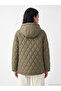 Esvab • Modern & Distinctive Hooded Quilted Women's Puffer Coat - 7