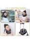 Travel Neck Pillow Memory Foam U Shaped Neck Support 100% Pure Memory Foam Pillow Ergonomic Design Soft Best Full Neck Surround Pillow Sleep for Airplane Car Office and Home Resting - 6