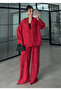 Red Jacquard Kimono Set - 51479 - 6