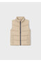 Boy's 3-Piece Inflatable Vest Tracksuit Set Beige 4609 - 2