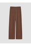 Peak New Season Brown Women's Pajama Bottoms with Elastic Waist - 6