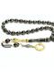 Cage Model Brass Workmanship Oltu Stone Prayer Beads