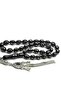 Beyzi Cut Double Triangle Oltu Stone Prayer Beads - 2