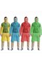 4 Pieces Disposable Raincoat – Transparent Hooded Poncho, Lightweight Waterproof Plastic, Unisex, Festival Concert, Disposable Raincoat - 2