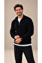 Men's Regular Fit Half-Zip Knitwear Sweater Kpln - 2