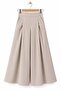 Cream Pleated Trousers - 2