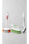 3-Piece Shower Cabin Cleaning Set - Shower Cabin Bathtub Brush Set - Foaming for Glass, Floor, Walls, Faucets, and Hard-To-Reach Areas