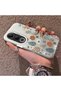 Vivo V50 Lite 4G/5G Compatible Retro Daisy Moon and Leaf Pattern, Hard Case, Full Protection - 2