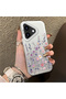 iPhone 16 Compatible Light Purple Lavender and Wildflower Case, Elevated Lens Protection