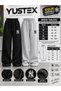 2 Pieces of Ny Printed Winter 2-Thread Rastered Sweatpants (Black-Grey) – Warm, Soft Inside, High Waist, Oversized, Wide Legs - 4