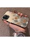 iPhone 11 Pro Compatible Retro Daisy Moon and Leaf Pattern, Hard Case, Full Protection - 2