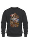 Hunting Themed Hunter and Hunting Dog Printed Sweatshirt – Hunting Outdoor Design