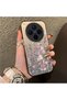 Vivo X300 Compatible Light Purple Lavender and Wildflower Case, Elevated Lens Protection