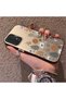Samsung Galaxy A13 4G/5G Compatible Retro Daisy Moon and Leaf Pattern, Rigid Case, Full Protection - 2