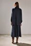 A-Cut Suede Skirt - 4