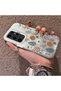 Samsung Galaxy S24 Ultra Compatible Retro Daisy Moon and Leaf Pattern, Hard Case, Full Protection - 2