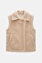 Oversize Kruvaze Plush Vest - 6