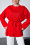Oysho Tunic with Plaid Trim on the Collar and Sleeves - 8