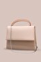 Evening Dress Bag - Chain Shoulder Strap Stylish Evening Bag Stone Detailed Leather Stnd Leather - 4