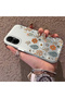 Realme C67 4g Compatible Retro Daisy Moon and Leaf Pattern, Rigid Case, Full Protection - 2