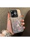 Infinix Smart 8/8 Pro/8 Plus Compatible Light Purple Lavender and Wildflower Case, Raised Lens Protection