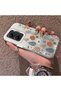 Poco X7 Pro Compatible Retro Daisy Moon and Leaf Pattern, Hard Case, Full Protection - 2
