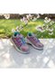 Minixol purple color roller lace-up girl's sports shoes - 3