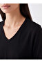 Two Mt Shop Quality Black Combed Cotton Plain Standard & Regular Long Sleeve Women's T-Shirt - 3