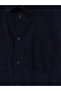 Two Mt Shop Quality Navy Blue Poplin Plain Standard & Regular Boys' Shirt Jacket - 4