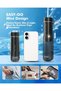 Mini Water Flosser for Travel, Cordless and Compact Design | 5 modes, telescopic water tank, 4 tips and IPX7 waterproof protection for braces, orthodontics and daily teeth cleaning - 2