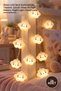 24 Pieces Cloud Night Light – Smiling Led Strip Illuminated Design, Children's Room and Party Decoration, Night Light Cloud Lamp