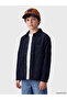 Two Mt Shop Quality Navy Blue Poplin Plain Standard & Regular Boys' Shirt Jacket