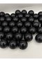 100Gr 24mm Black Color Luxury / Luxury Coated Plastic Pearl Beads Bag, Jewelry Beads (100Gr,~11 Pieces) - 2