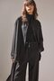 Stone-Embellished Shirt and Pants Set