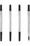 Rollerball Refill for Parker, 4 Pack Medium Tip (0.7mm) Refills Ballpoint, Smooth Writing L - 7