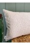 Gold Glitter Ecru Throw Pillow Cover 002 - 6
