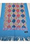 Embroidered Cashmere Wool Shoulder Shawl 70 X 200 cm Patterned Thick Tassel Shawl - 3