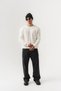 Reverse Selanik Knitted Reverse Stitch Crew Neck Men's Sweater - 5