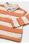 Boy's T-Shirt-Striped Long Sleeve 4141 Krmit-Krmz 4 m - 4