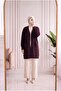 Meltemay Double Pocket Tied Knitwear Cardigan-Kr6012 Plum