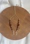 Glasses Chain Brown Drop Stone Detailed Gift Accessory Glasses Strap Glasses Cord Handmade - 6