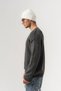 Reverse Selanik Knitted Reverse Stitch Crew Neck Men's Sweater - 5