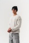 Reverse Selanik Knitted Reverse Stitch Crew Neck Men's Sweater - 2