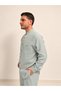 Men's Muslin Set for Hajj and Umrah Daily Wear Shirt and Pants Two-Piece Set - 4