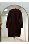 Meltemay Double Pocket Tied Knitwear Cardigan-Kr6012 Brown - 7